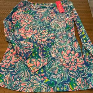 Lilly Pulitzer long sleeve top brand new with tag size M